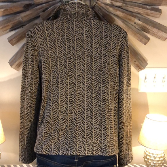 Travel Collection Herringbone Jacket Sz. S - Picture 6 of 8